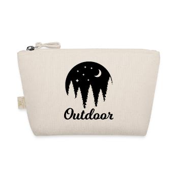 Adventure Travel Hiking Mountain - Organic Pouch - nature - Front