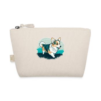 Corgi en promenade - Trousse biologique - nature - Devant
