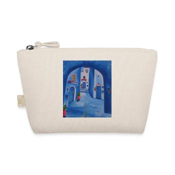Chefchaoun the Blue city 💙 - Organic Pouch - nature - Front