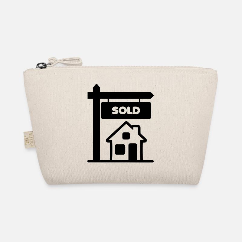 Transparent logo signboard sold Organic Pouch