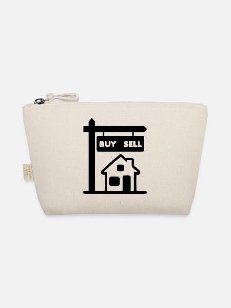 Buy sale logo broker - Organic Pouch - nature - Front