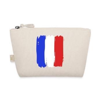 Drapeau France Tricolore - Trousse biologique - nature - Devant