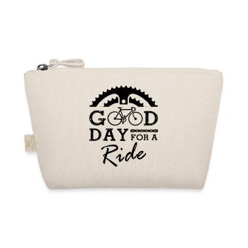 Good Day For A Ride - Organic Pouch - nature - Front