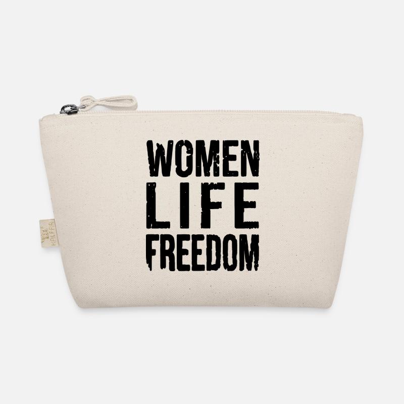 Women life freedom - Bio-Täschchen - Natur