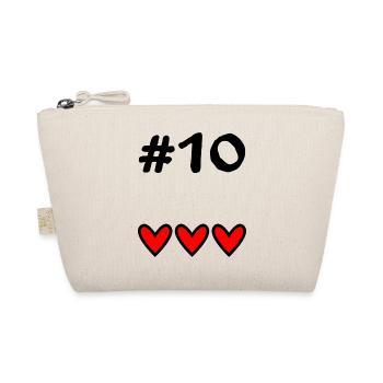 10 ANS. 10e ANNIVERSAIRE. ANNIVERSAIRE 10 ANS. 10 - Trousse biologique - nature - Devant