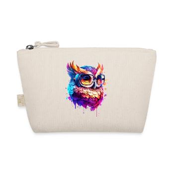 Hibou de fête en tant qu’oiseau coloré comme une œuvre d’art cool - Trousse biologique - nature - Devant