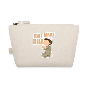 Just Make Dua - Bio-Täschchen - Natur - Vorne