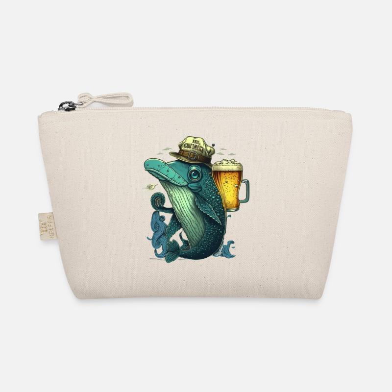 Capitaine de poisson de haute mer avec bière artisanale Trousse biologique