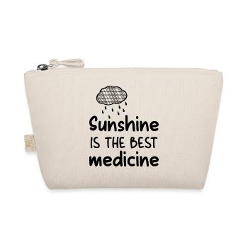 Sunshine is the best Medicine - Organic Pouch - nature - Front