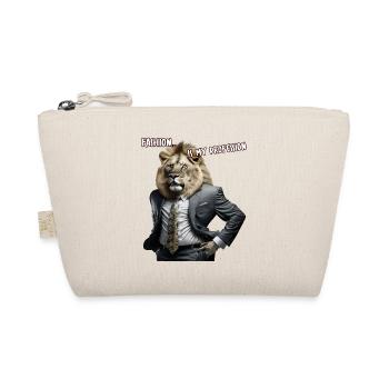 Leo Fashion is my Profession Gift - Organic Pouch - nature - Front
