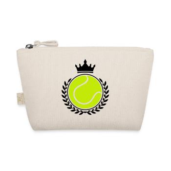Tennis icon - Organic Pouch - nature - Front