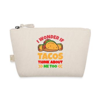 Taco Tortilla Corn Mexico Food I Gift - Organic Pouch - nature - Front