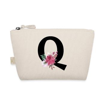 Lettre q floral - Trousse biologique - nature - Devant