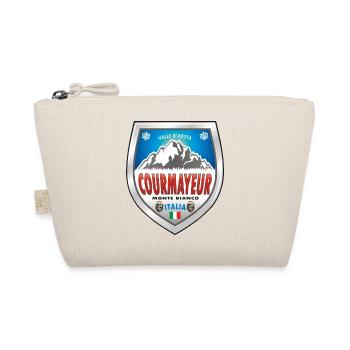 Courmayeur Valle d'Aosta Italy - Organic Pouch - nature - Front