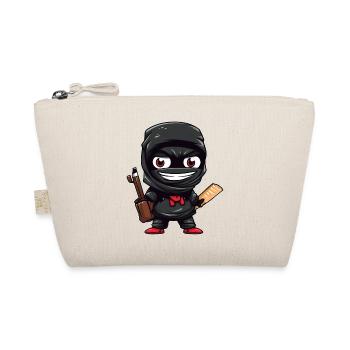 School Ninja - Organic Pouch - nature - Front