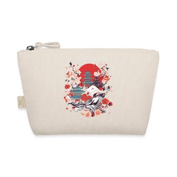 Japanische Folklore - Bio-Täschchen - Natur - Vorne