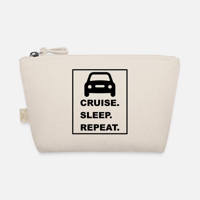 Cooles "Cruise Sleep Repeat" Design Bio-Täschchen
