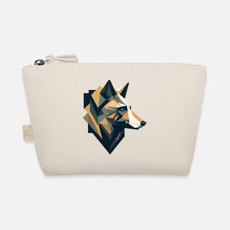 Modern Art Fox Organic Pouch