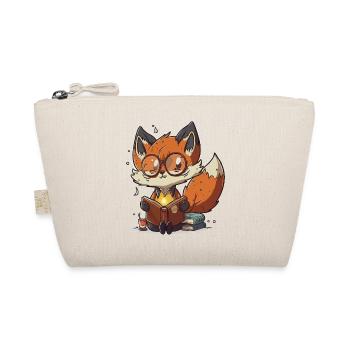 Book Fox - Organic Pouch - nature - Front