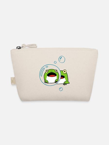 Grenouille kawaii - Trousse biologique - nature