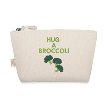 HUG A BROCCOLI - Organic Pouch - nature - Front