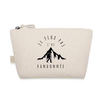 Je ne peux pas, j'ai une randonnée! - Trousse biologique - nature - Devant
