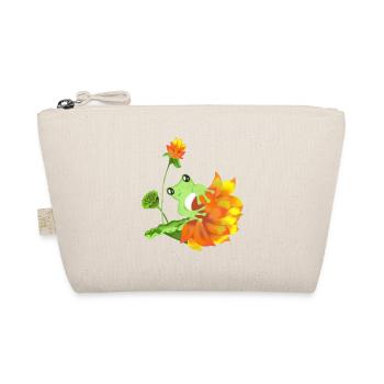 Grenouille et fleurs - Trousse biologique - nature - Devant