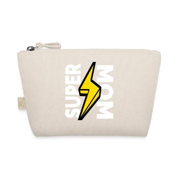 Super maman joyeuse fête des mères - Trousse biologique - nature - Devant