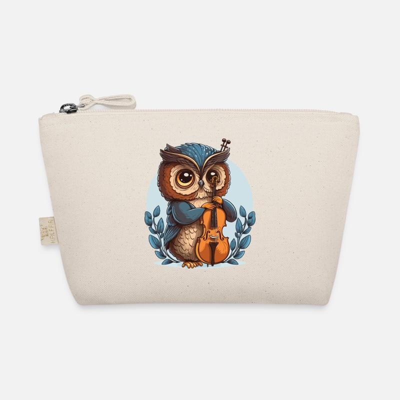 Classical Owl Organic Pouch