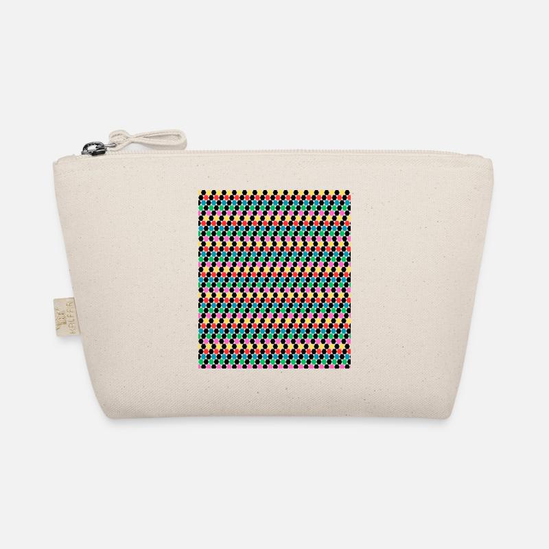 Rhombus pattern design Organic Pouch