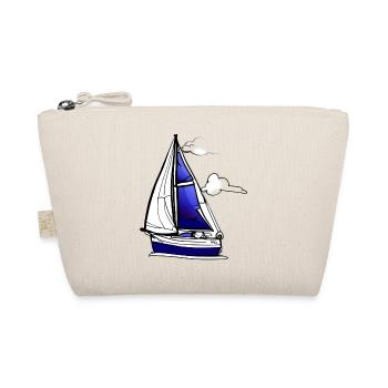 Sailing Sailors Sailing Sailboat Sailing Ship - Organic Pouch - nature - Front