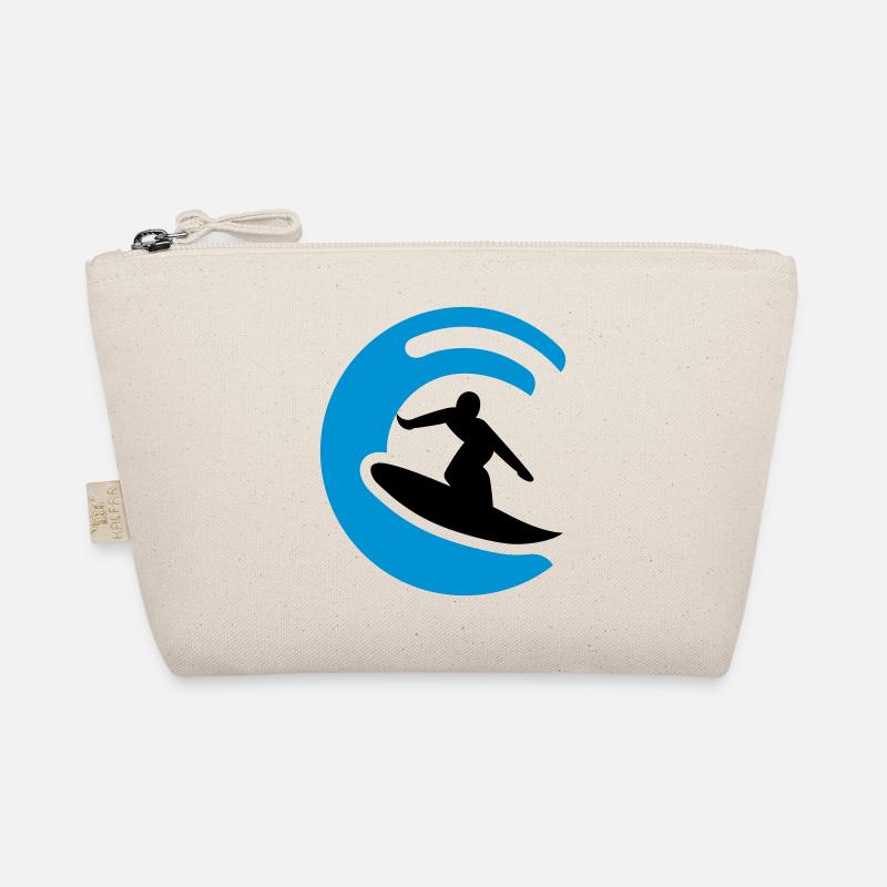 Logo du surfeur - Trousse biologique - nature
