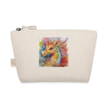 Modern & Colourful Dragon Wall Art by Bodhi - Organic Pouch - nature - Front