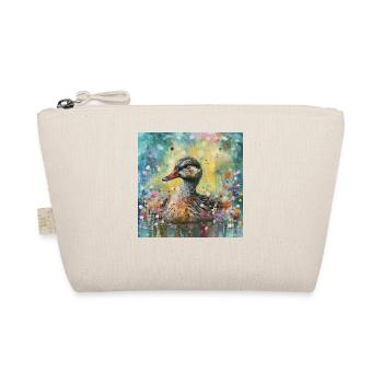 Modern & Colourful Duck Wall Art by Bodhi - Organic Pouch - nature - Front