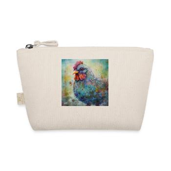 Modern & Colourful Chicken Wall Art by Bodhi - Organic Pouch - nature - Front