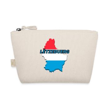 Map of Luxembourg flag Luxembourg - Organic Pouch - nature - Front