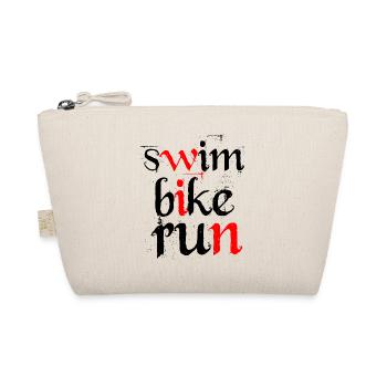 Triathlon Natation Bike Run Marathon - Trousse biologique - nature - Devant