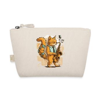 Musicien Jazzy Cat - Trousse biologique - nature - Devant