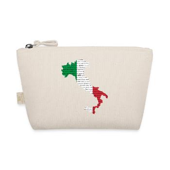 Italy many languages - Organic Pouch - nature - Front