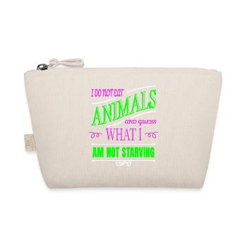 fruit animal rights gift earth plant based plant - Organic Pouch - nature - Front
