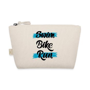 Triathlon Natation Bike Run Marathon - Trousse biologique - nature - Devant