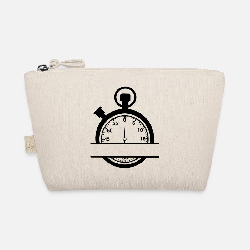 Minute Stopwatch with cutout Organic Pouch