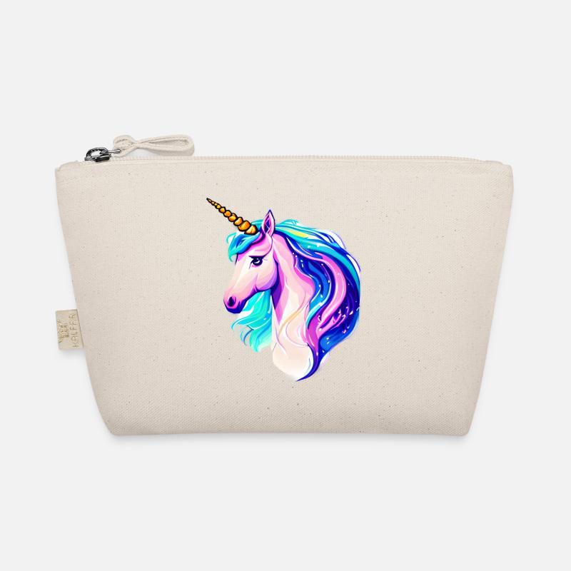 Einhorn Fabeltier Unicorn Mädchen Einhörner Bio-Täschchen