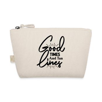 Good Times and Tan Lines - Bio-Täschchen - Natur - Vorne