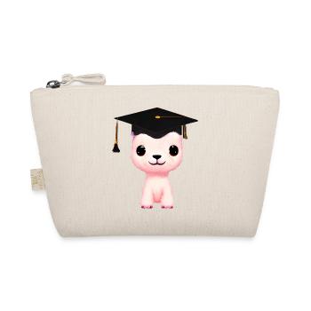 Certificat de fin d’études en alpaga - Trousse biologique - nature - Devant