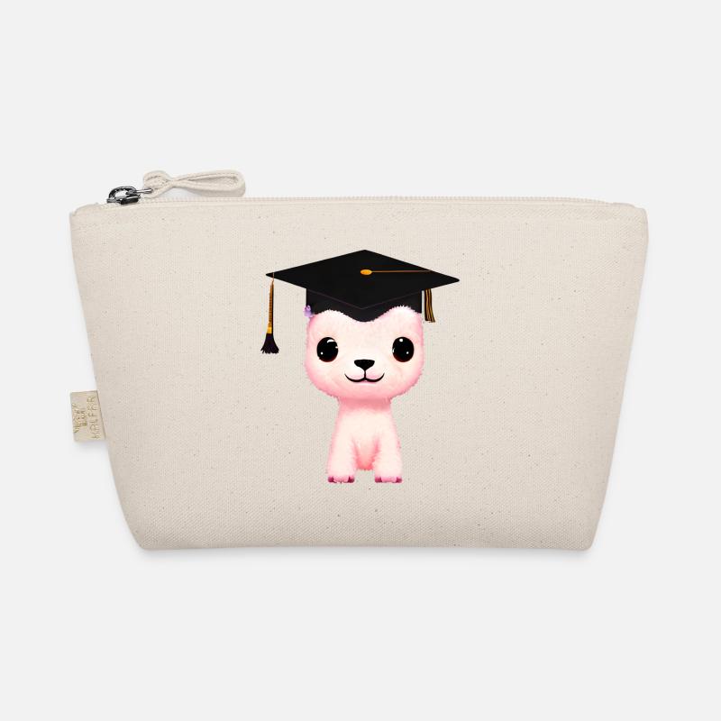 Bachelor School Leaving Certificate Alpaca Studies Graduate Organic Pouch