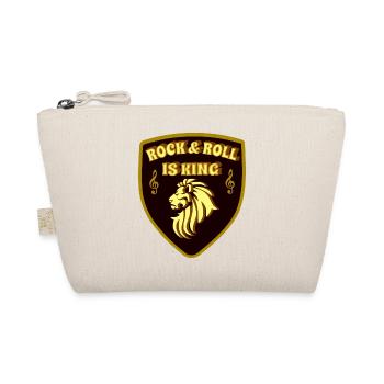 Le Rock & Roll est le roi du rock and roll - Trousse biologique - nature - Devant