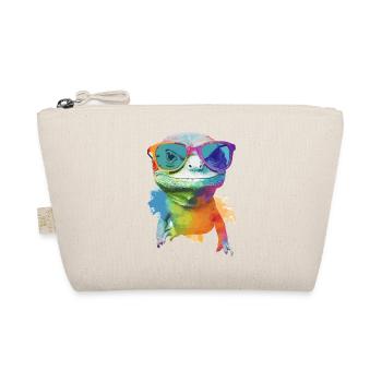 Zoozoo the lizard - Organic Pouch - nature - Front