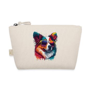 chien cool - Trousse biologique - nature - Devant