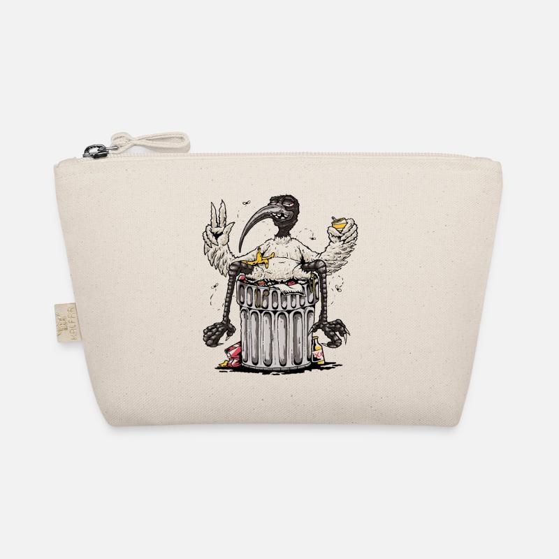 Vogel im Müll Bio-Täschchen